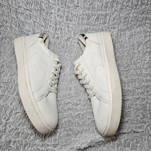 Dr. Scholls Wink Lace Up Sneaker in White sz 10 - Picture 2 of 8